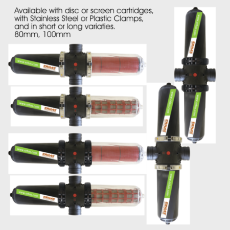 Double Plastic Filter BSPT Irrigation Filters